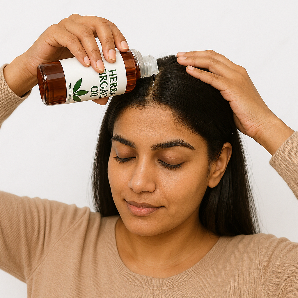 Herbal Organic Hair Oil (For Men & Women)