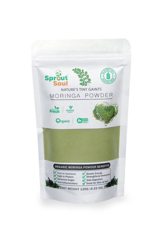 Sprout Moringa Leaf Powder 120g